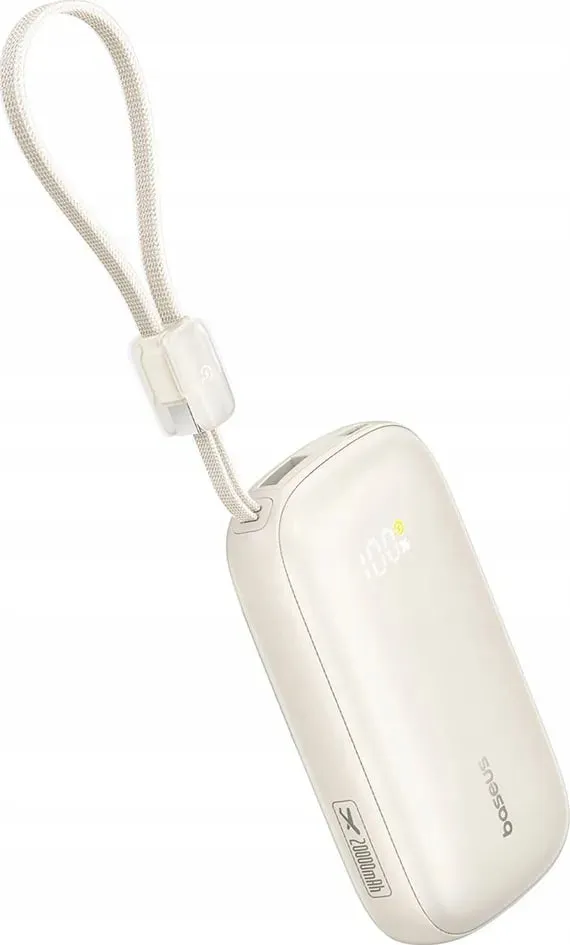 Універсальна мобільна батарея Baseus EnerFill Qpow 3 Ultra 10000mAh, 22.5W White (E0027L01) - мініатюра 3