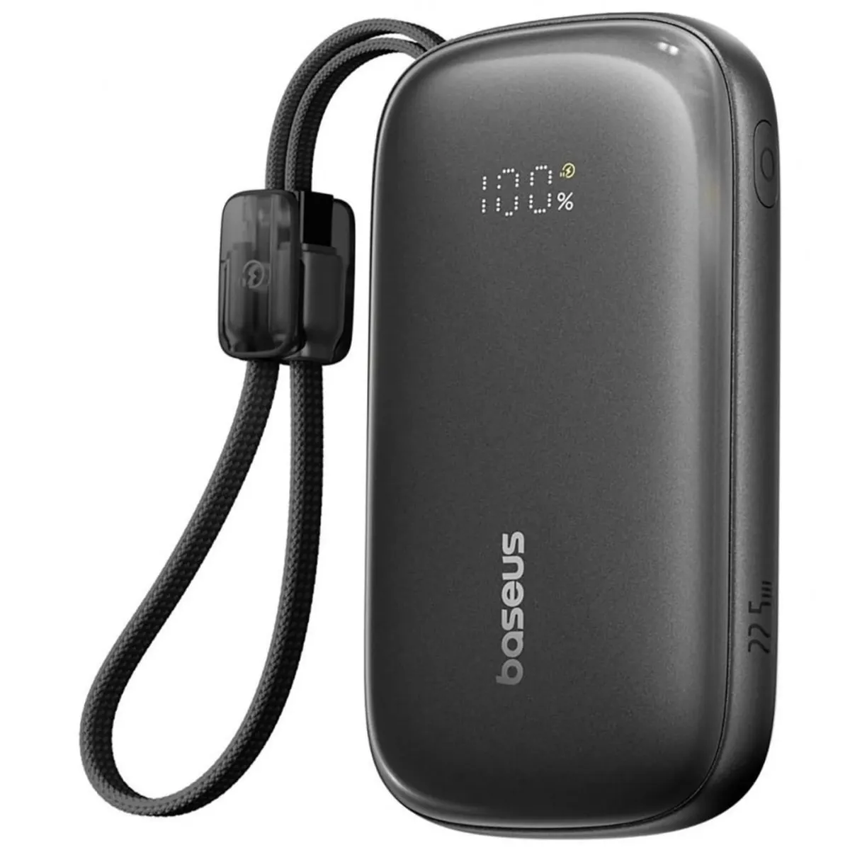 Універсальна мобільна батарея Baseus EnerFill Qpow 3 Ultra 10000mAh, 22.5W Black (E0027L00) - зображення 1