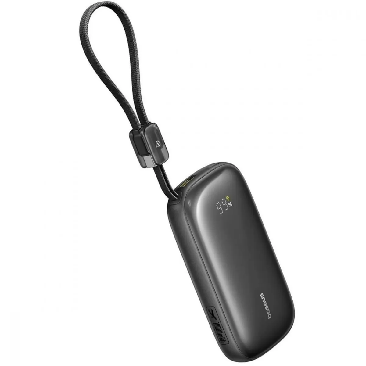 Універсальна мобільна батарея Baseus EnerFill Qpow 3 Ultra 10000mAh, 22.5W Black (E0027L00) - мініатюра 2