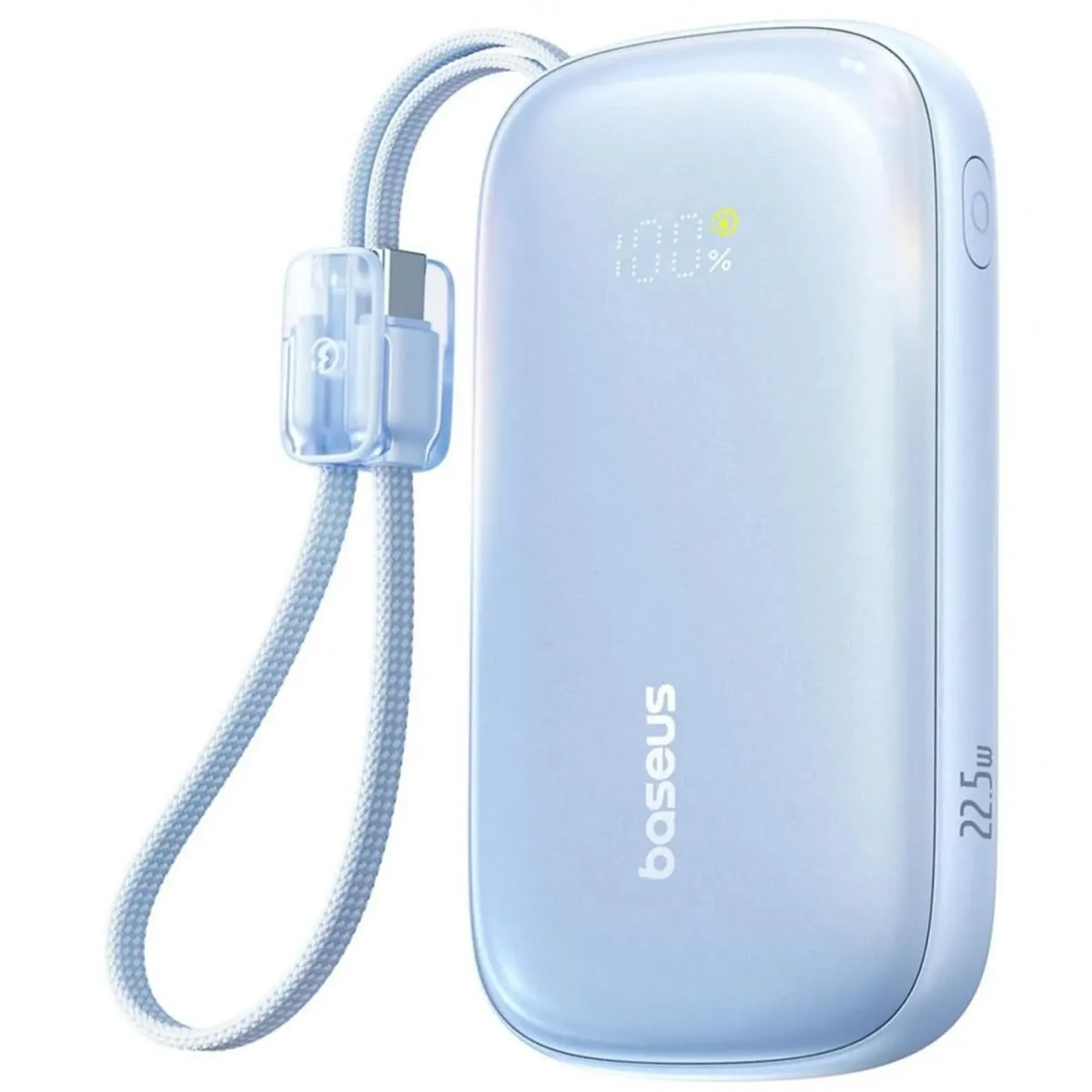 Універсальна мобільна батарея Baseus EnerFill Qpow 3 Ultra 10000mAh, 22.5W Blue (E0027L03) - зображення 1