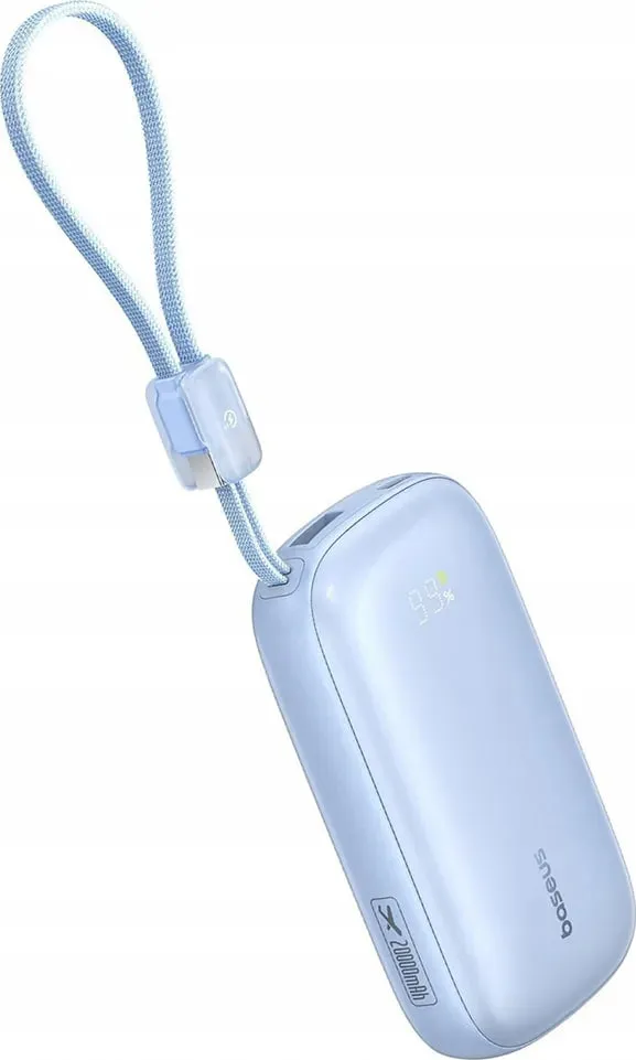 Універсальна мобільна батарея Baseus EnerFill Qpow 3 Ultra 10000mAh, 22.5W Blue (E0027L03) - мініатюра 3