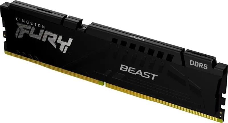 Модуль пам`яті DDR5 16GB/5200 Kingston Fury Beast Black (KF552C40BB-16) - мініатюра 3