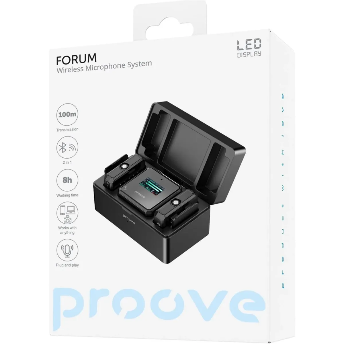 Мікрофон Proove Forum Black (PPWM25000201) - мініатюра 12