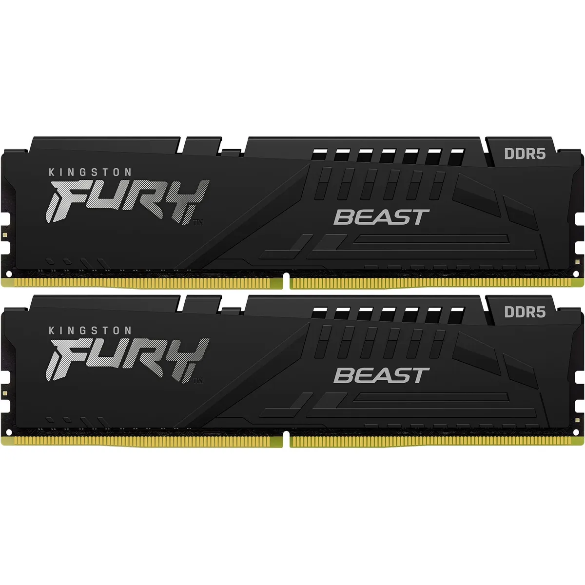 Модуль пам`яті DDR5 2x16GB/5200 Kingston Fury Beast Black (KF552C40BBK2-32) - зображення 1