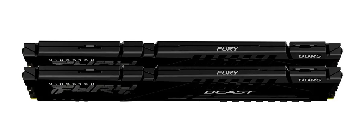 Модуль пам`яті DDR5 2x16GB/5200 Kingston Fury Beast Black (KF552C40BBK2-32) - мініатюра 11