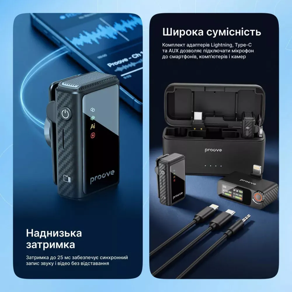 Мікрофон Proove Forum Pro Black (PFWM00000201) - мініатюра 11
