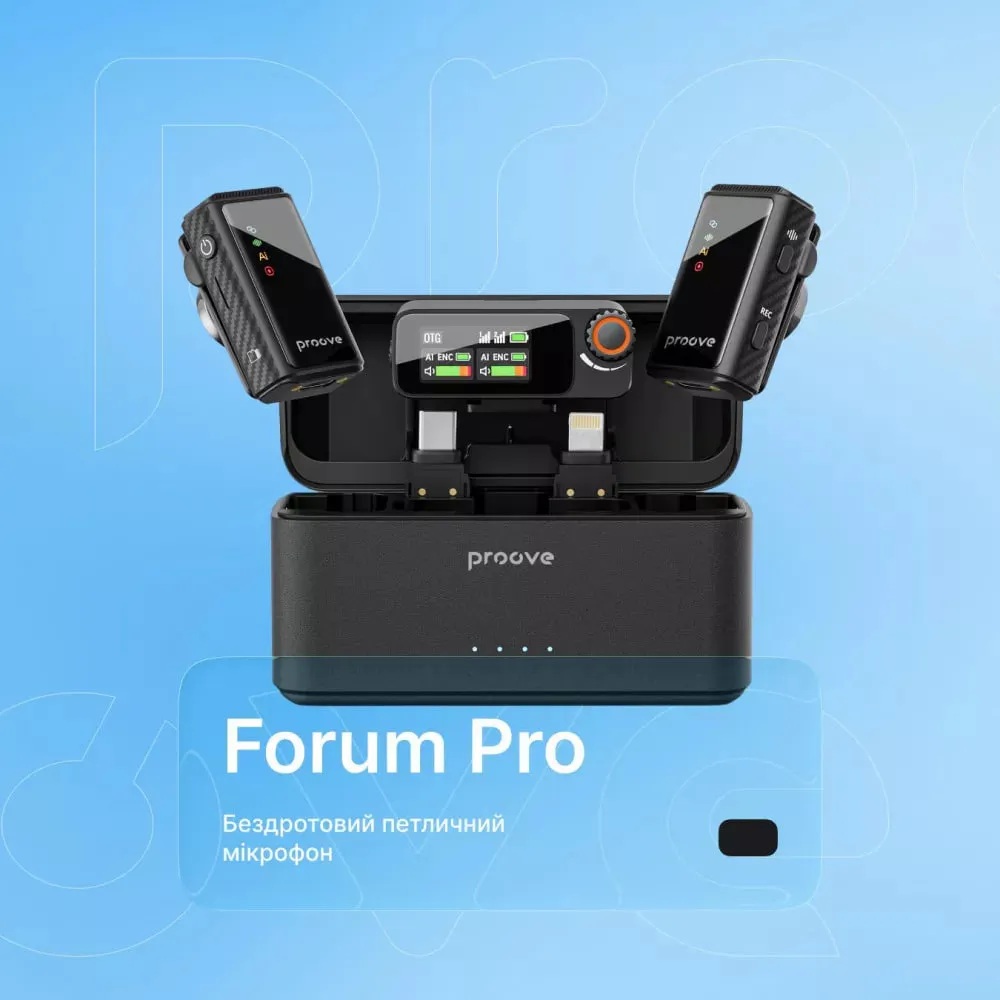 Мікрофон Proove Forum Pro Black (PFWM00000201) - мініатюра 9