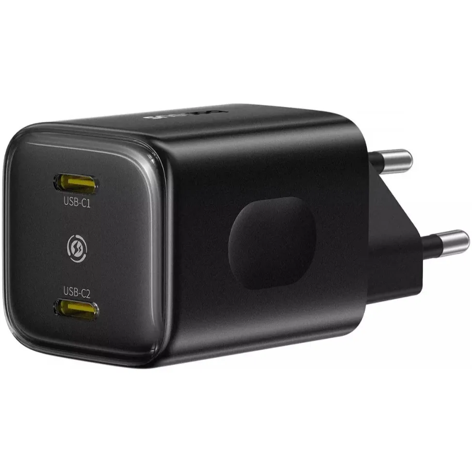 Мережевий зарядний пристрій Baseus PicoGo AN13 Fast Charger 2C (2xUSB-C) 45W Black (E0121F00) - мініатюра 4