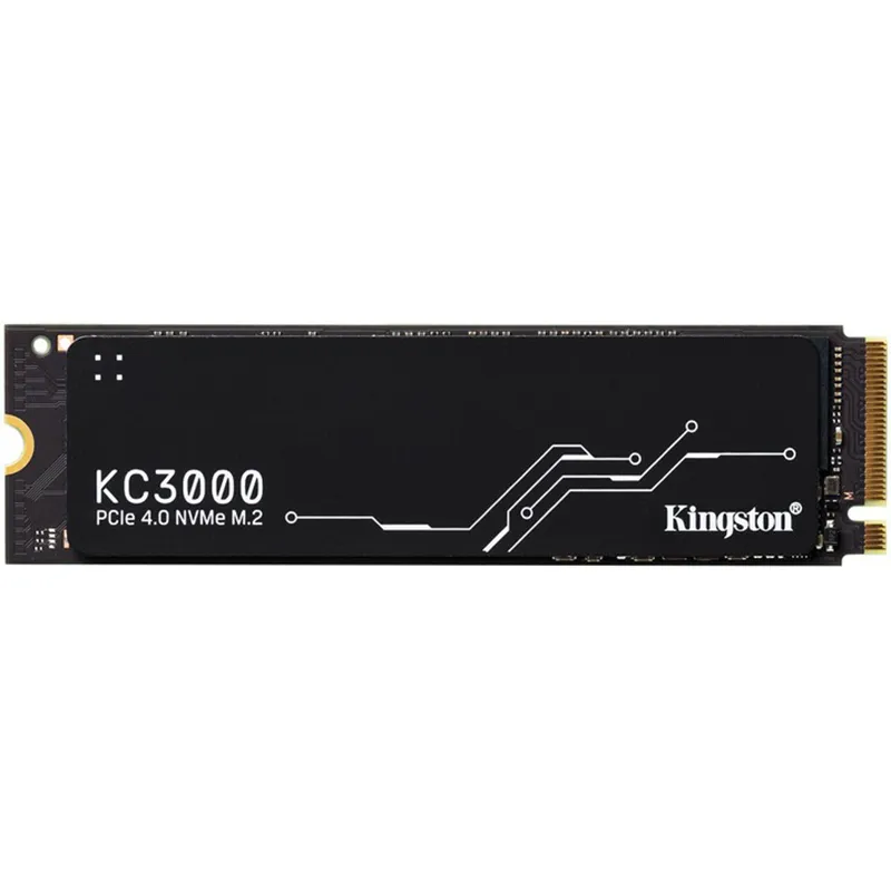 Накопичувач SSD  512GB Kingston KC3000 M.2 2280 PCIe 4.0 x4 NVMe 3D TLC (SKC3000S/512G) - зображення 1