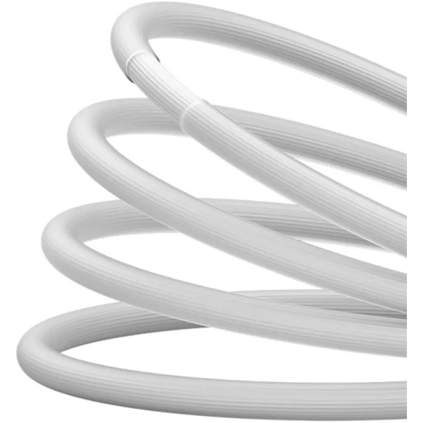 Кабель Baseus CoolPlay Series Fast Charging USB Type-C - Lightning (M/M), 20W, 1 м, White (CAKW000002) - мініатюра 7