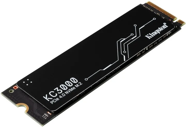 Накопичувач SSD 1TB Kingston KC3000 M.2 2280 PCIe 4.0 x4 NVMe 3D TLC (SKC3000S/1024G) - мініатюра 2