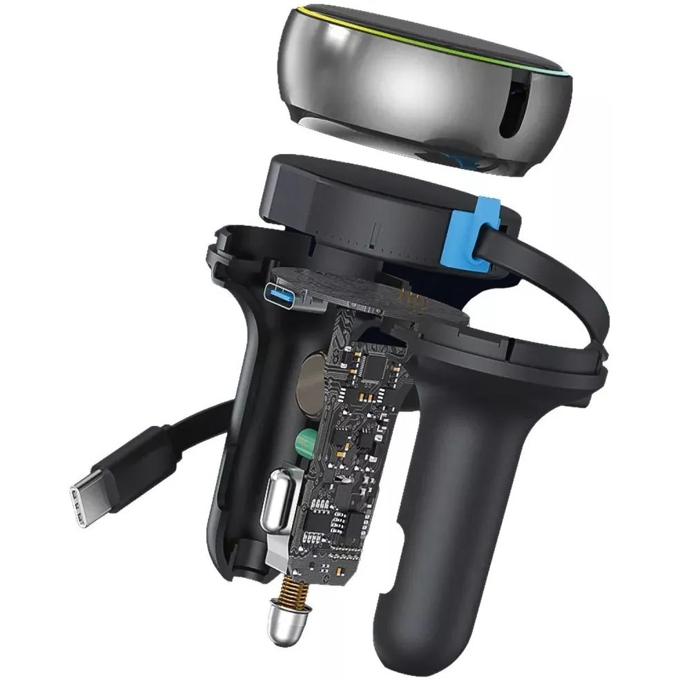 Автомобільний зарядний пристрій Proove Hammer (1USB, 1USB-C, вбудований кабель USB-C) 81W Black (CCHR81110001) - мініатюра 3