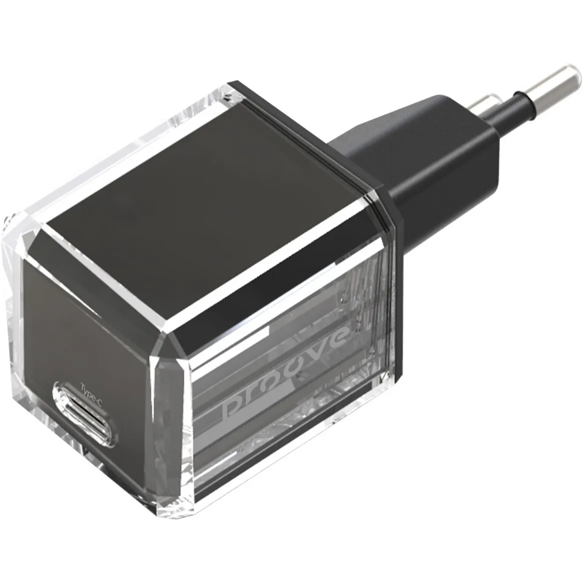 Мережевий зарядний пристрій Proove Pure GaN (1USB-C) 30W Black (WCPU30012201) - мініатюра 2