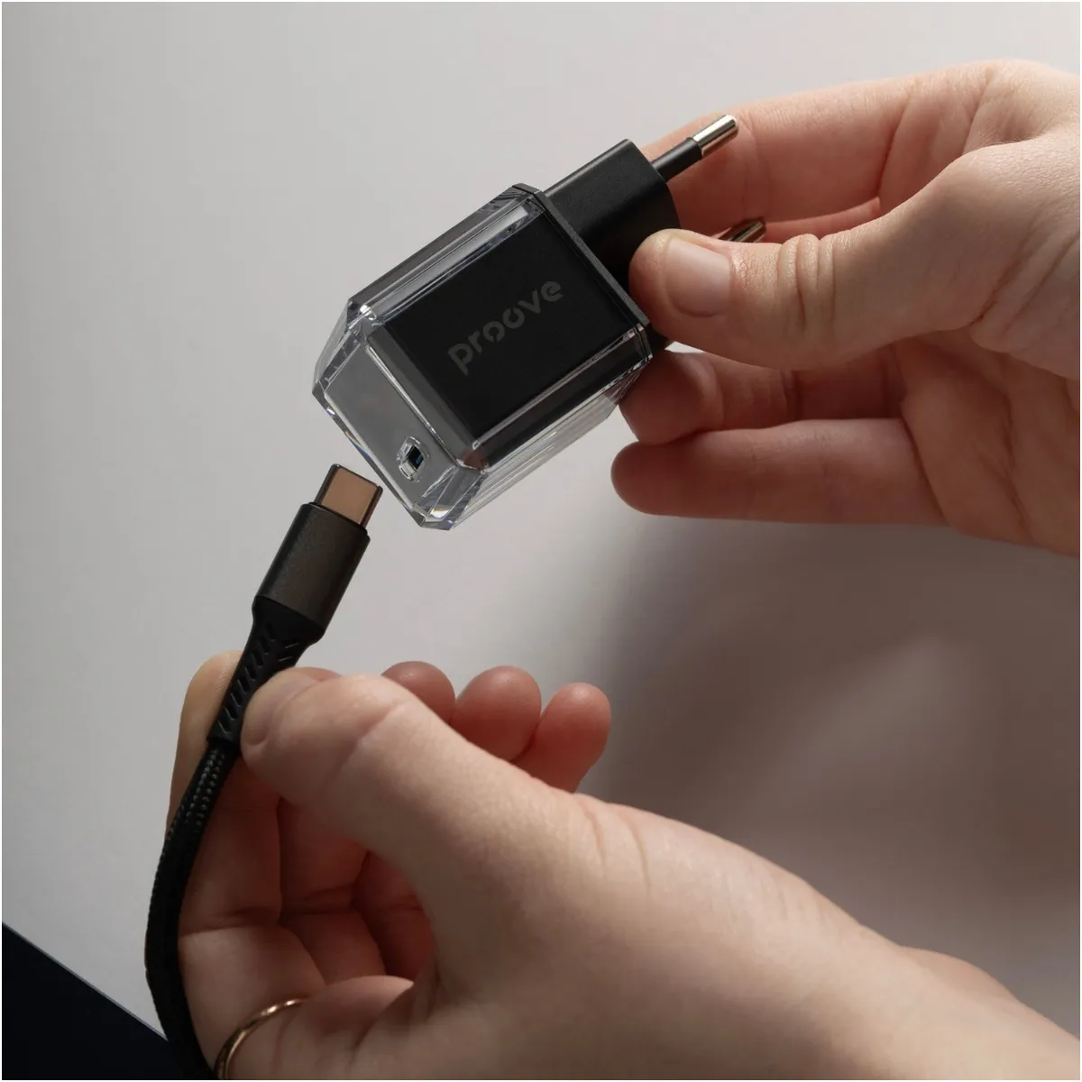Мережевий зарядний пристрій Proove Pure GaN (1USB-C) 30W Black (WCPU30012201) - мініатюра 7