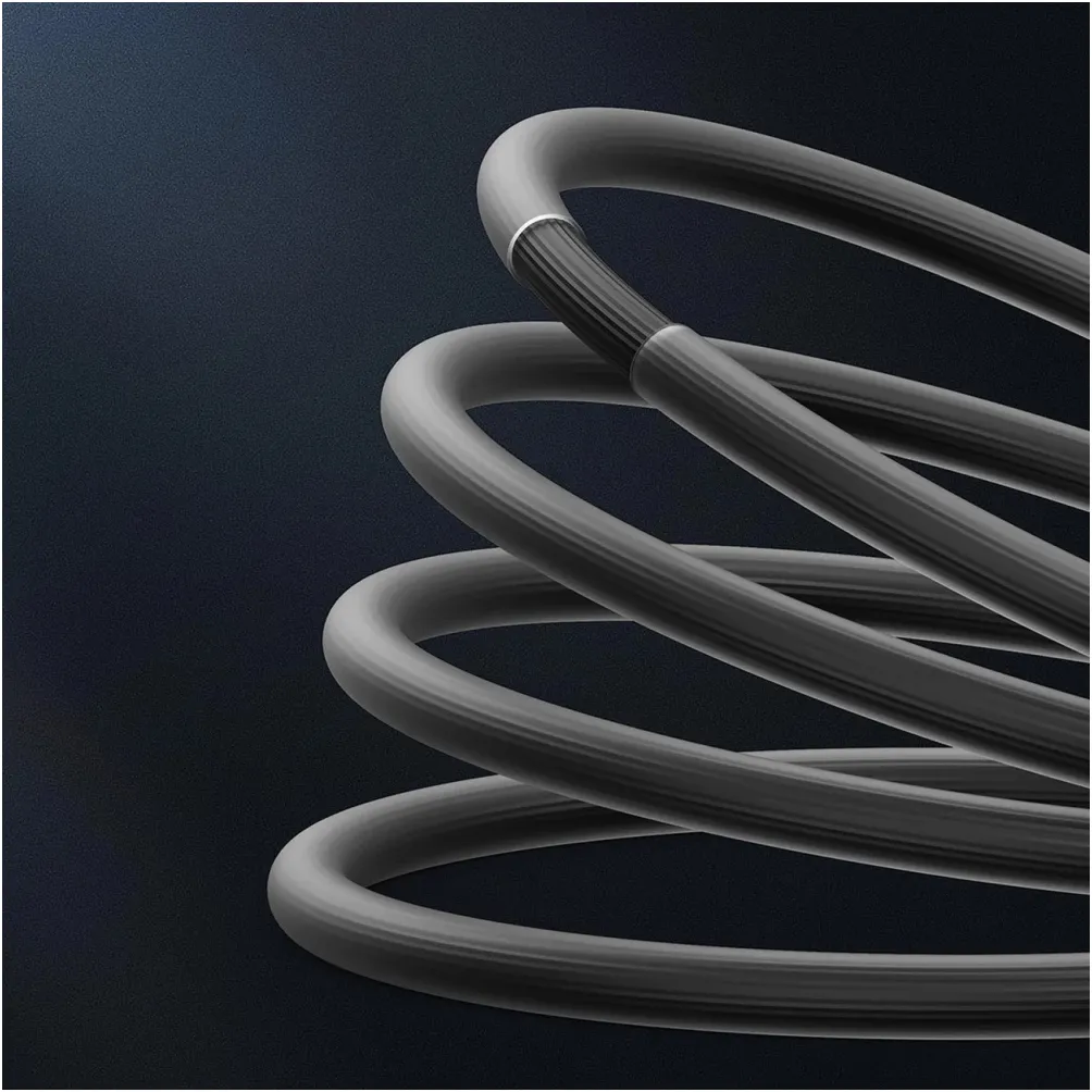 Кабель Baseus CoolPlay Series Fast Charging USB Type-C - Lightning (M/M), 20W, 2 м, Black (CAKW000101) - мініатюра 4