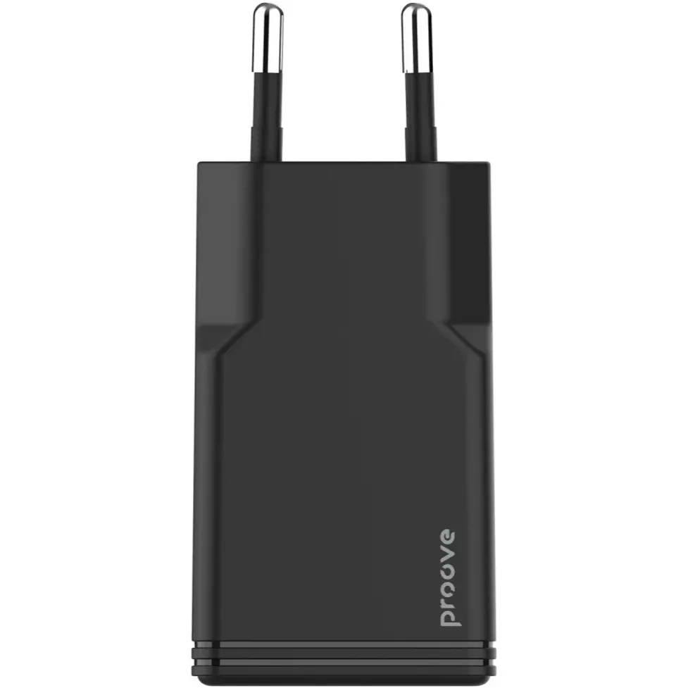 Мережевий зарядний пристрій Proove Slender (1USB-C) 20W Black (WCSS20010001) - мініатюра 2