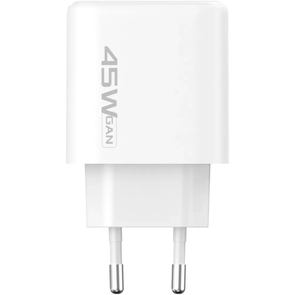 Мережевий зарядний пристрій Proove Silicone Power 2 (1USB-C, 1USB) 45W White (WCSP24110002) - мініатюра 2
