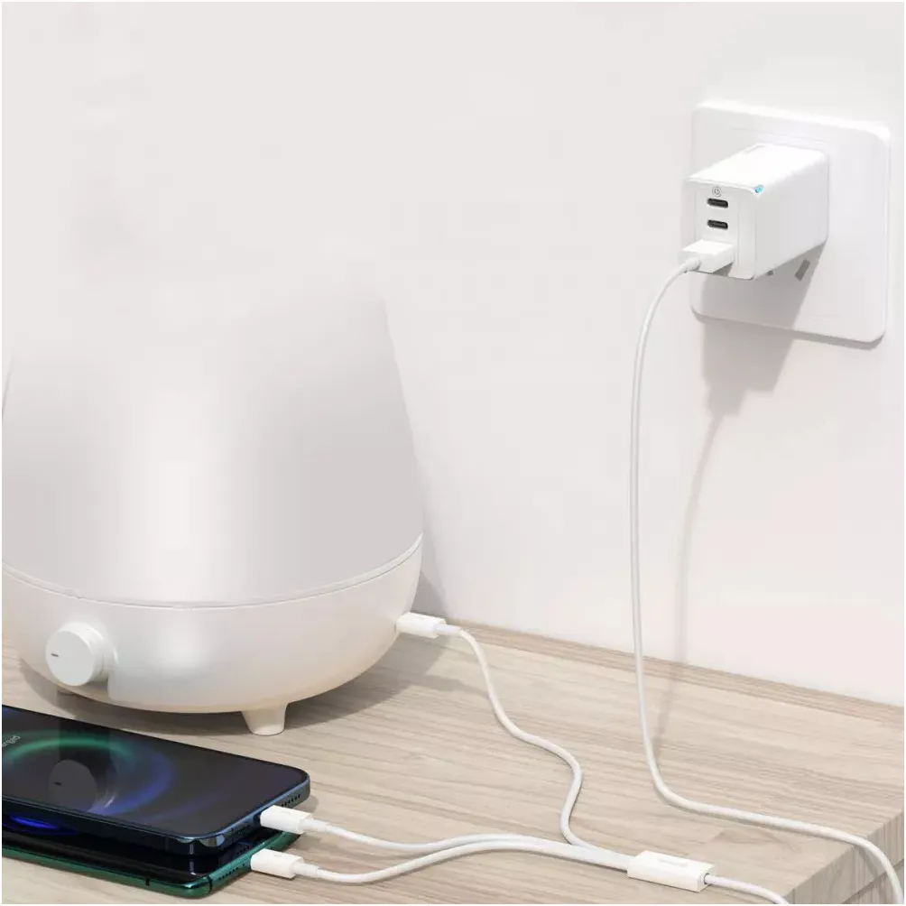Кабель Baseus Superior Series Fast Charging 3-in-1 USB Type-A - micro USB + Lightning + USB Type-C (M/M), 3.5А, 1.5 м, White (CAMLTYS-02) - мініатюра 3