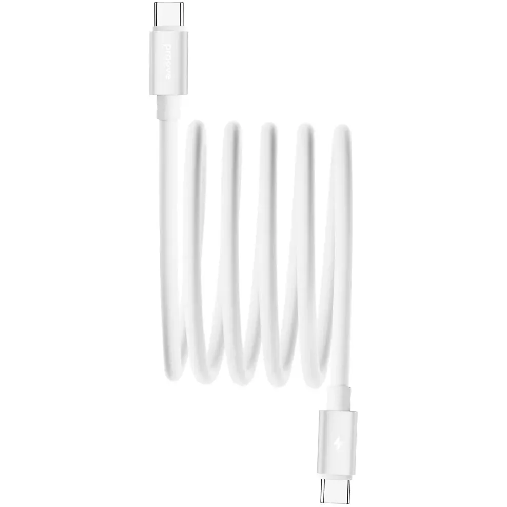 Кабель Proove Magneto USB Type-C to USB Type-C 60W 1 м, White (CCMA60002202) - мініатюра 2