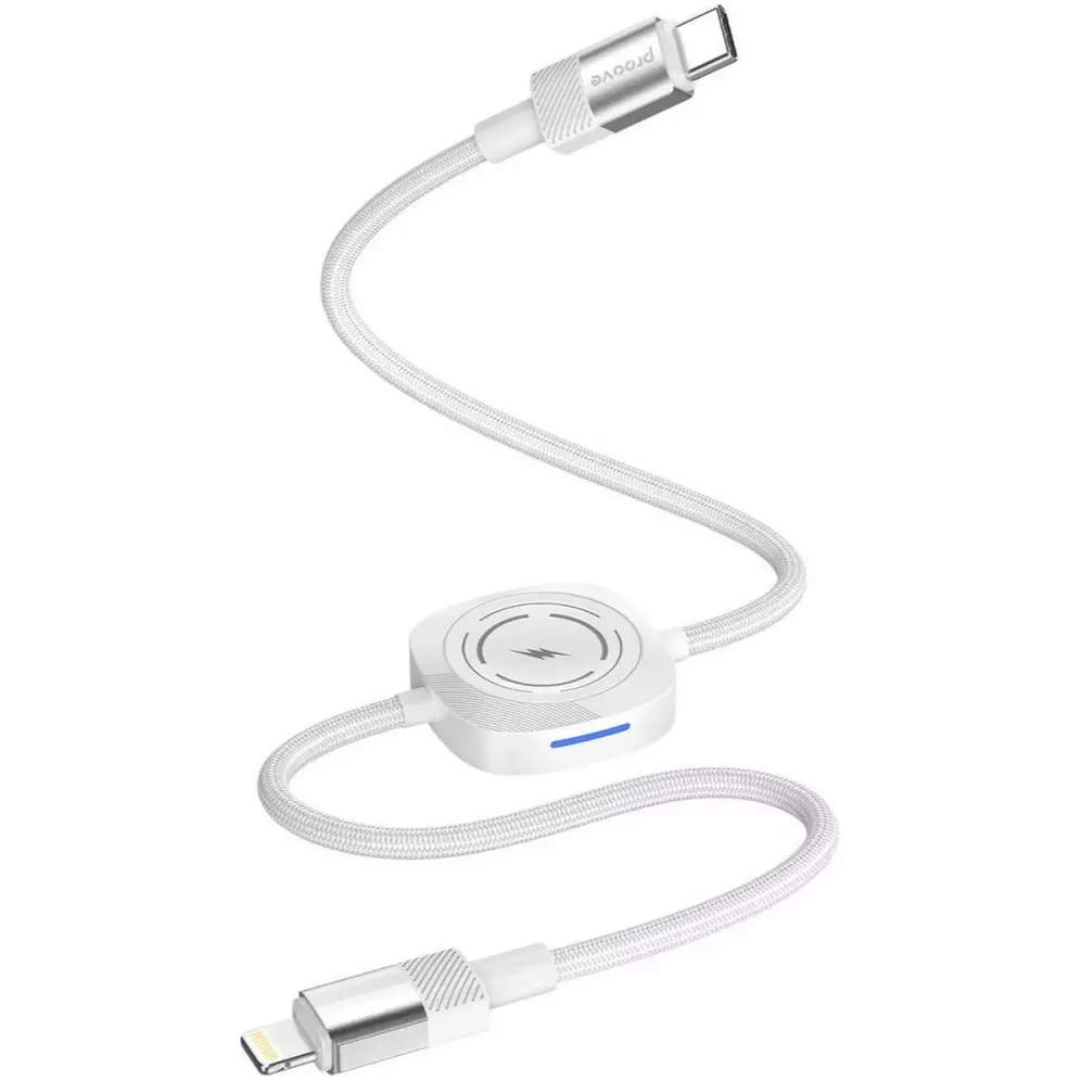 Кабель Proove Multi Charging USB Type-C to Lightning 27W 1 м, White (CCMT27004101) - зображення 1