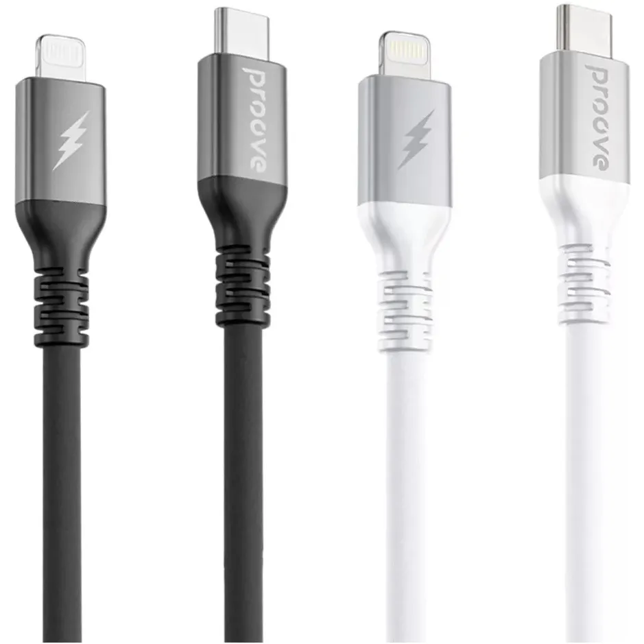 Кабель Proove ReGen Silicone USB Type-C to Lightning 27W 2 м, White (CCRS60002122) - мініатюра 2
