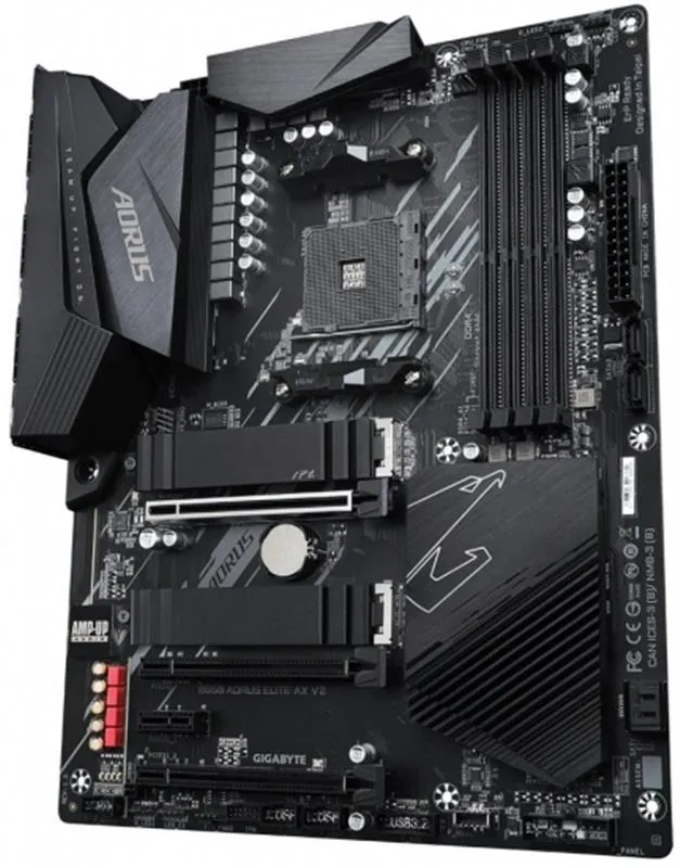 Материнська плата Gigabyte B550 Aorus Elite AX V2 Socket AM4 - мініатюра 2