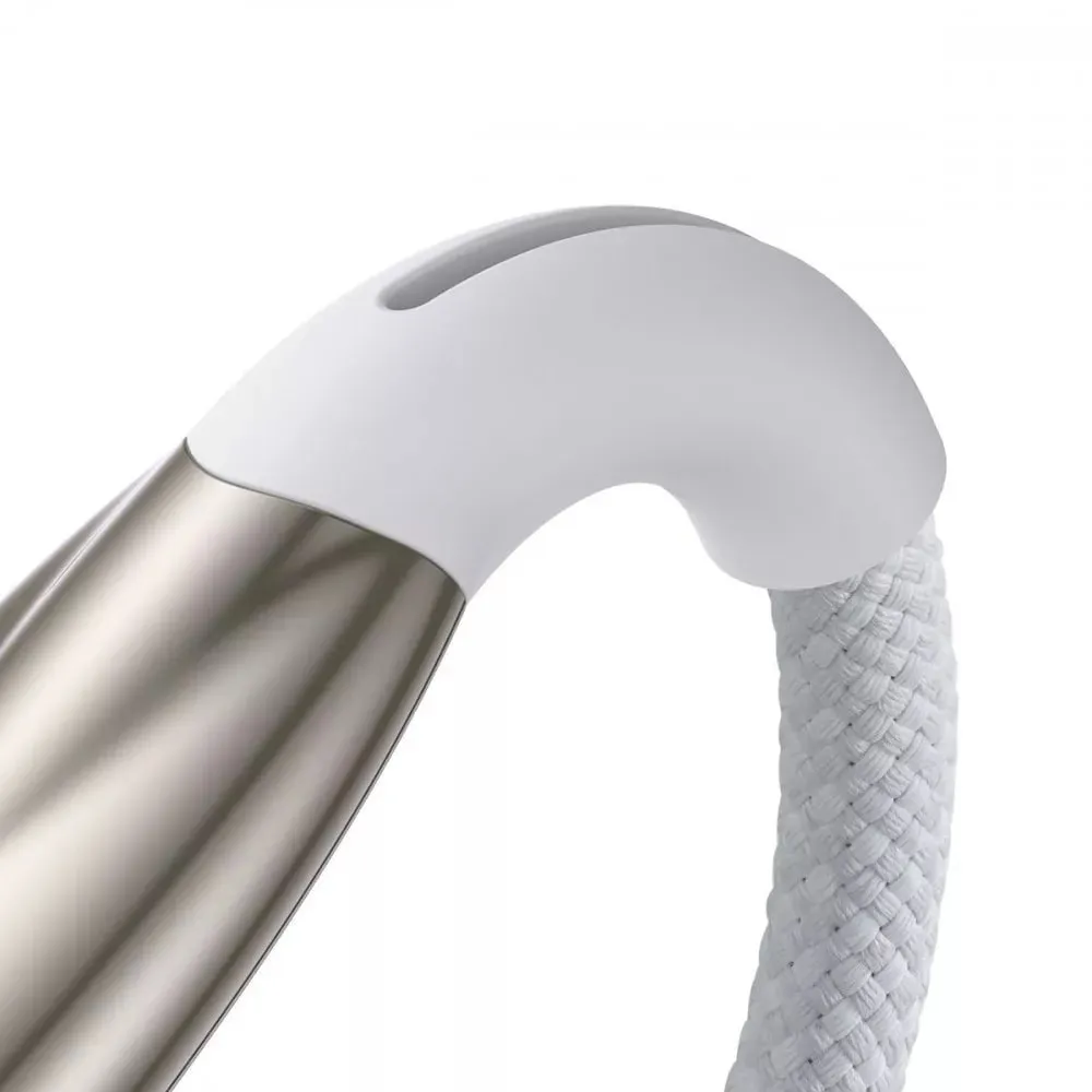 Кабель Baseus Glimmer Series Fast Charging USB Type-C - USB Type-C (M/M), 100W, 2 м, White (CADH000802) - мініатюра 4