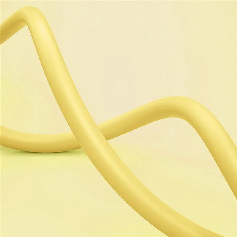 Кабель ColorWay USB - Lightning (M/M), soft silicone, 2.4 А, 1 м, Yellow (CW-CBUL043-Y) - мініатюра 4