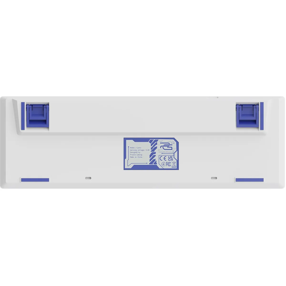 Клавіатура Proove Gaming Cyrex White/Purple - мініатюра 3