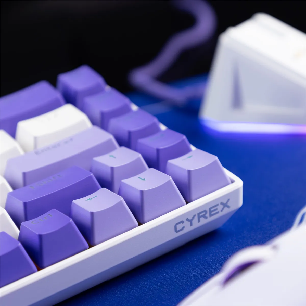 Клавіатура Proove Gaming Cyrex White/Purple - мініатюра 7