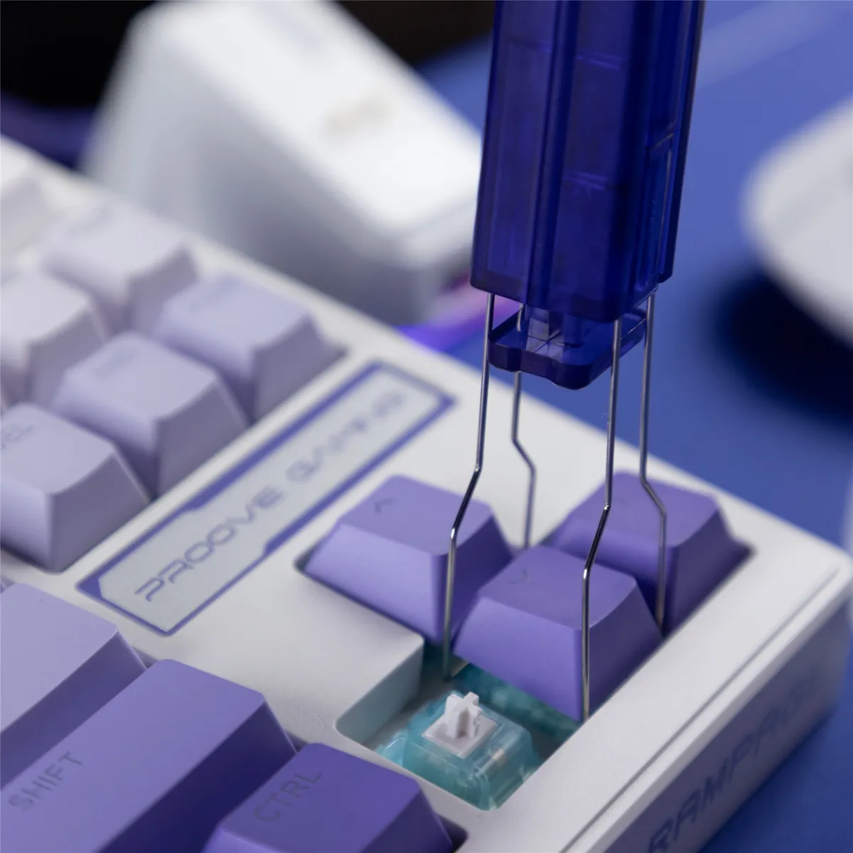 Клавіатура бездротова Proove Gaming Rampage Gradient Purple/White - мініатюра 9