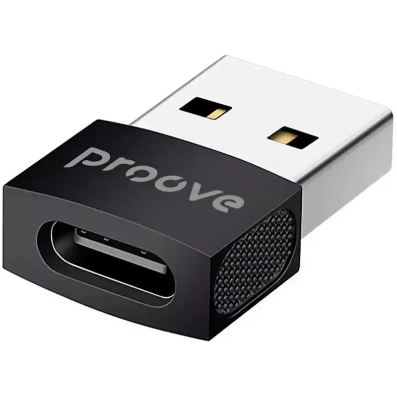 Перехідник Proove OTG Extension Type-C to USB Black (HBEX00012001) - зображення 1