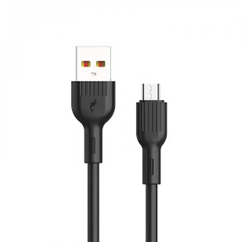 Кабель SkyDolphin S03V USB - micro USB (M/M), 1 м, Black (USB-000420) - зображення 1