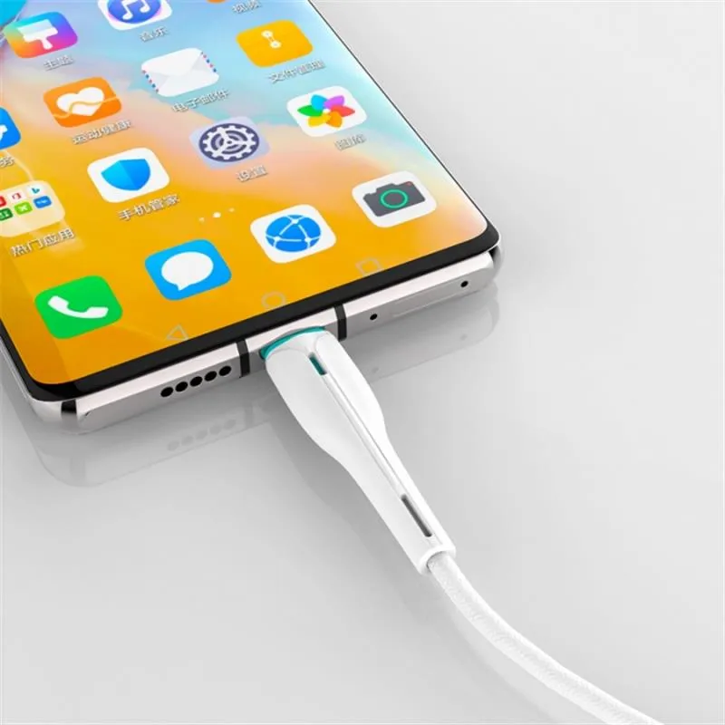 Кабель SkyDolphin S48L USB - Lightning (M/M), 1 м, White (USB-000423) - мініатюра 3