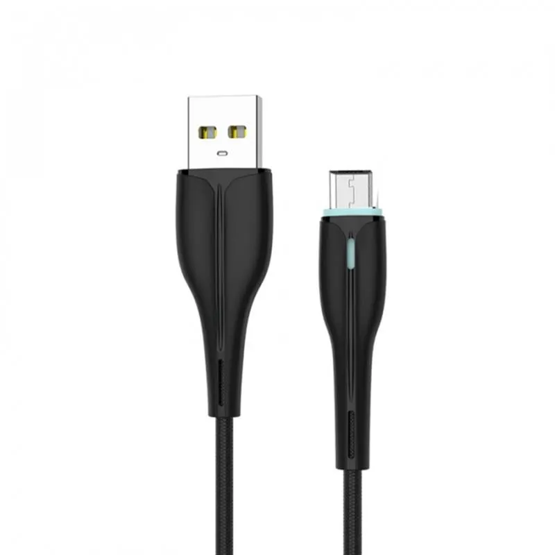 Кабель SkyDolphin S48V USB - micro USB (M/M), 1 м, Black (USB-000426) - зображення 1