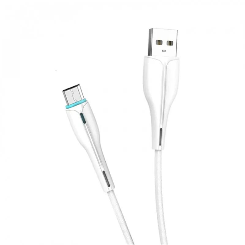Кабель SkyDolphin S48V USB - micro USB (M/M), 1 м, White (USB-000427) - мініатюра 3
