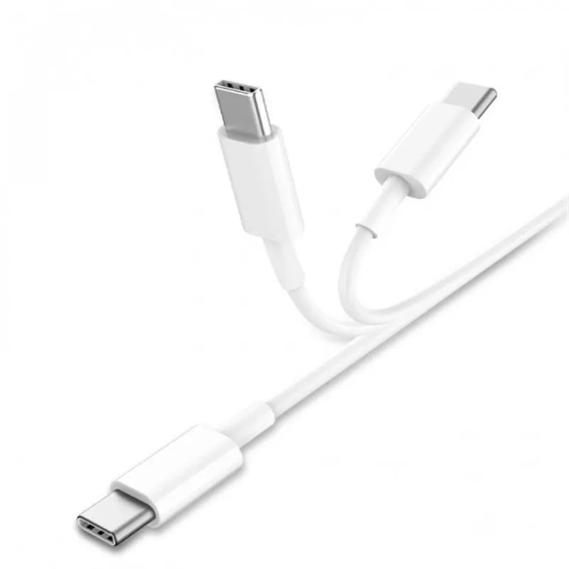 Кабель SkyDolphin S57T USB Type-C - USB Type-C (M/M), PD 18W, 1 м, White (USB-000546) - мініатюра 2