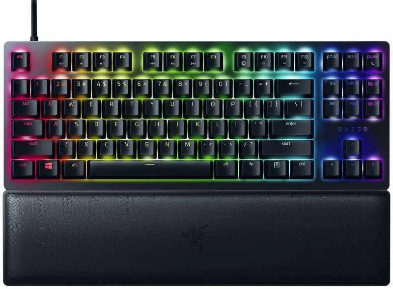 Клавіатура Razer Huntsman V2 TKL Red Switch Black (RZ03-03940800-R3R1)  - зображення 1
