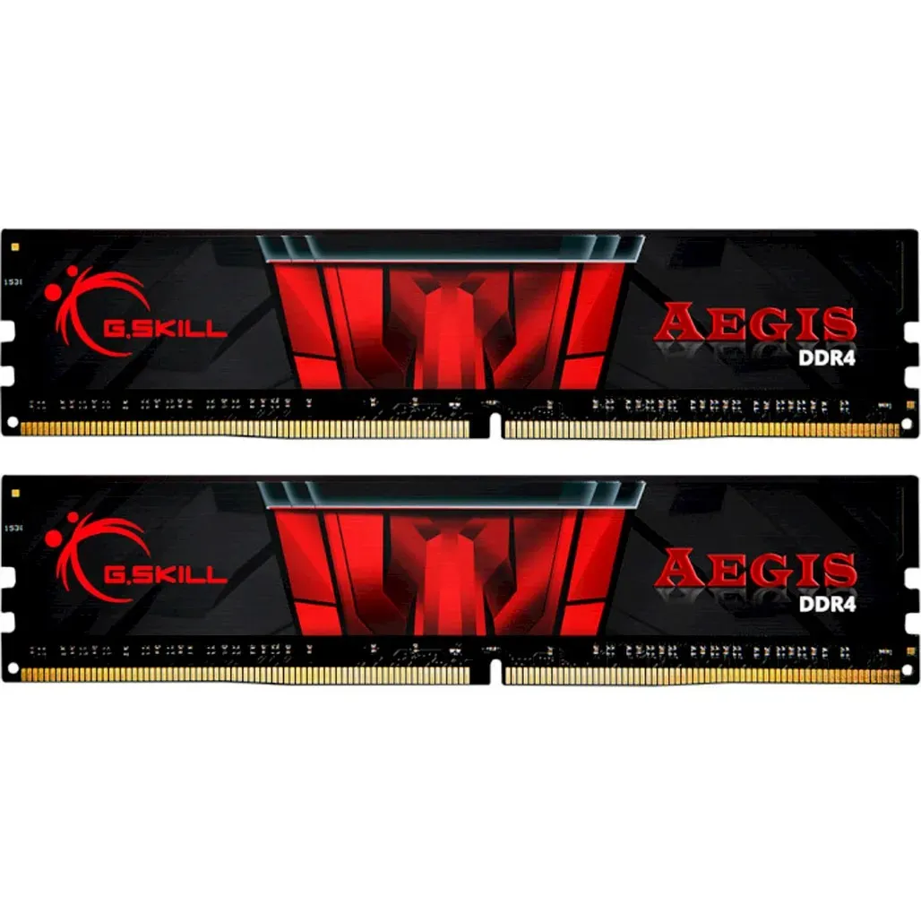 Модуль пам`ятi DDR4 2x16GB/2666 G.Skill Aegis (F4-2666C19D-32GIS) - зображення 1