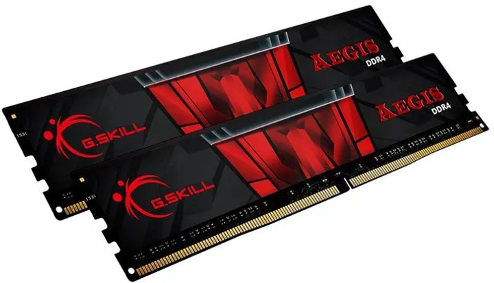 Модуль пам`ятi DDR4 2x16GB/2666 G.Skill Aegis (F4-2666C19D-32GIS) - мініатюра 2
