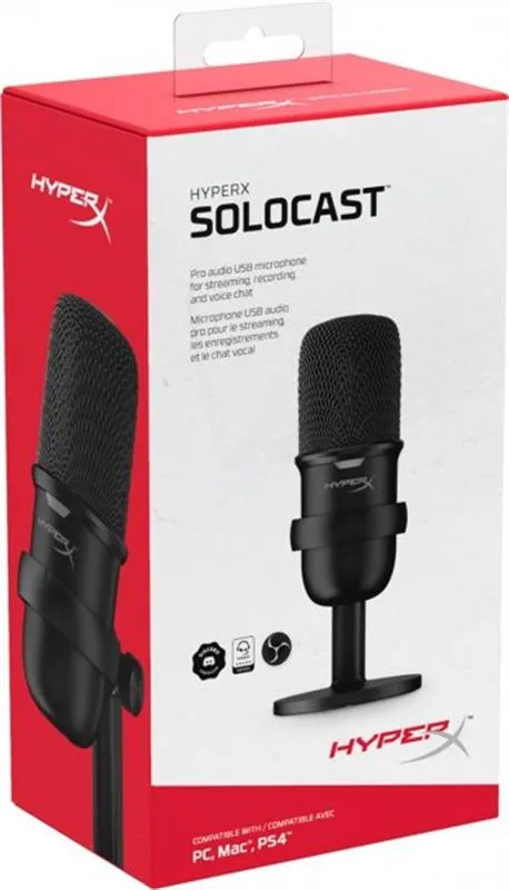 Мікрофон HyperX SoloCast (4P5P8AA) - мініатюра 6