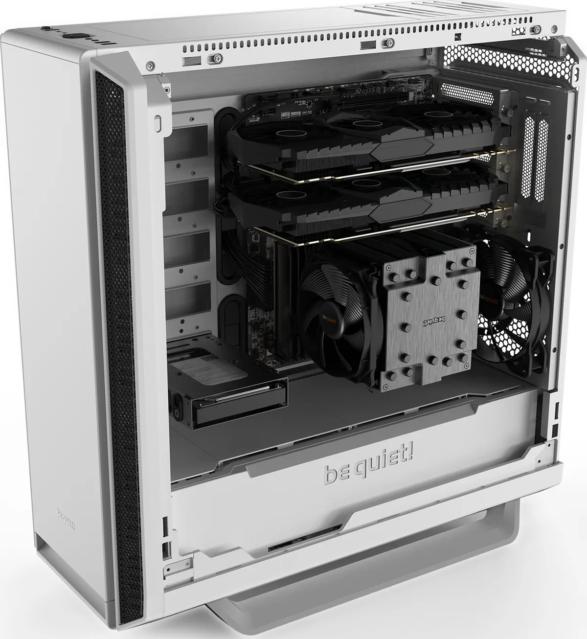 Корпус be quiet! Silent Base 802 White (BG040) без БЖ - мініатюра 7