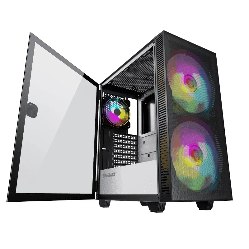 Корпус GameMax Aero Black без БЖ - мініатюра 6
