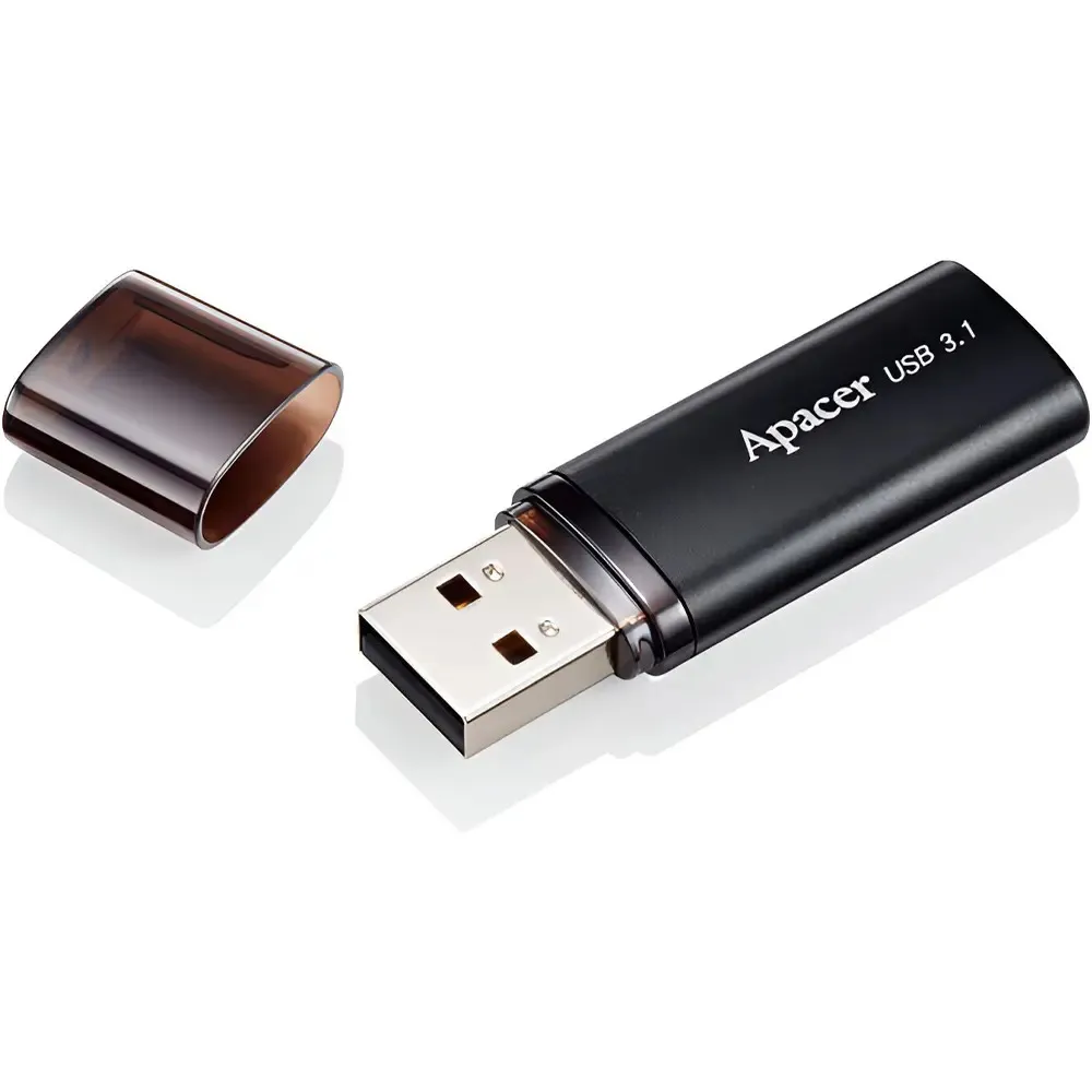 Флеш-накопичувач USB3.2 32GB Apacer AH25B Black (AP32GAH25BB-1) - мініатюра 3