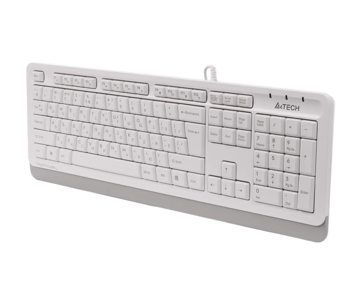 Клавіатура A4Tech Fstyler FKS10 White - мініатюра 5