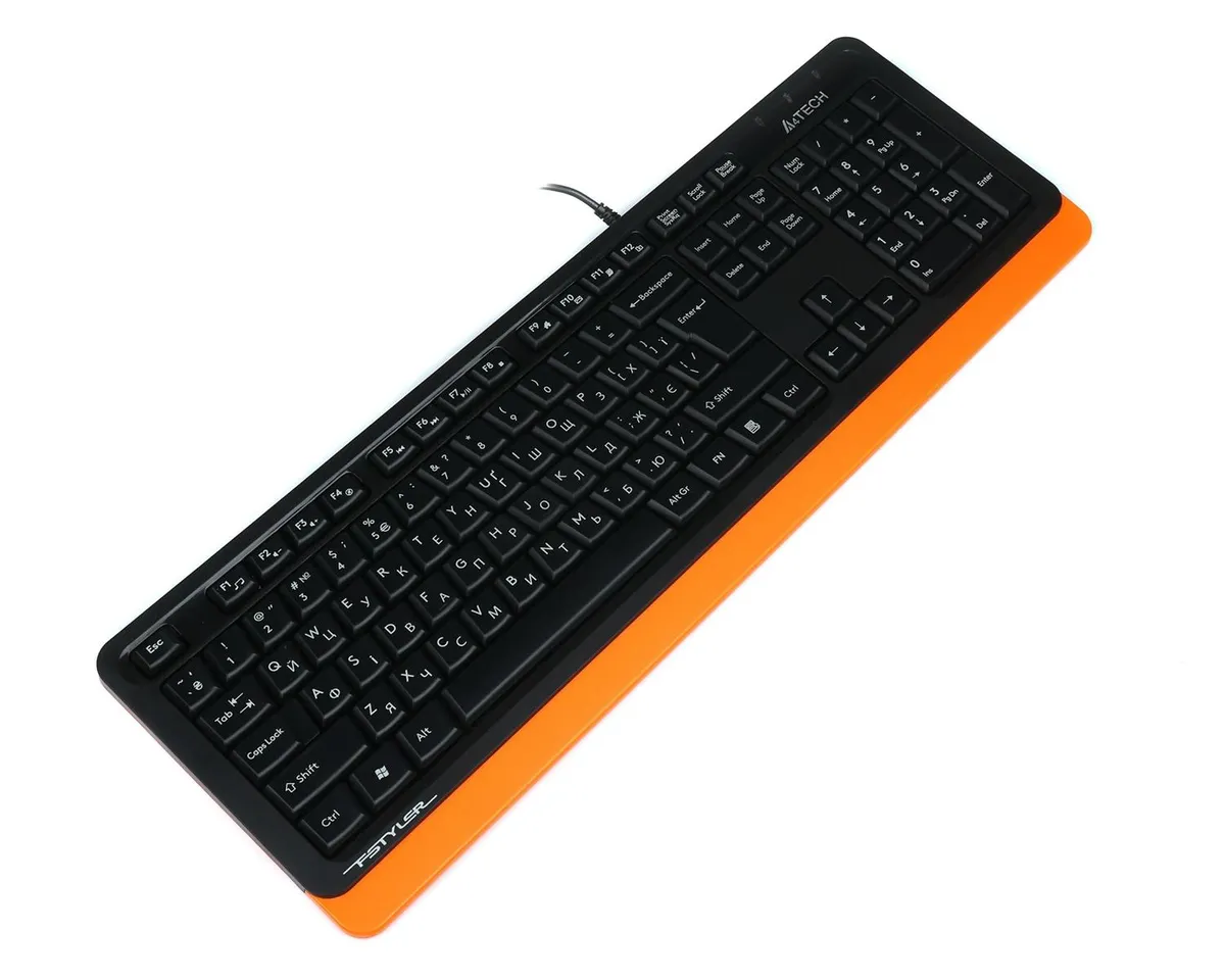 Клавіатура A4Tech Fstyler FKS10 Orange - мініатюра 2