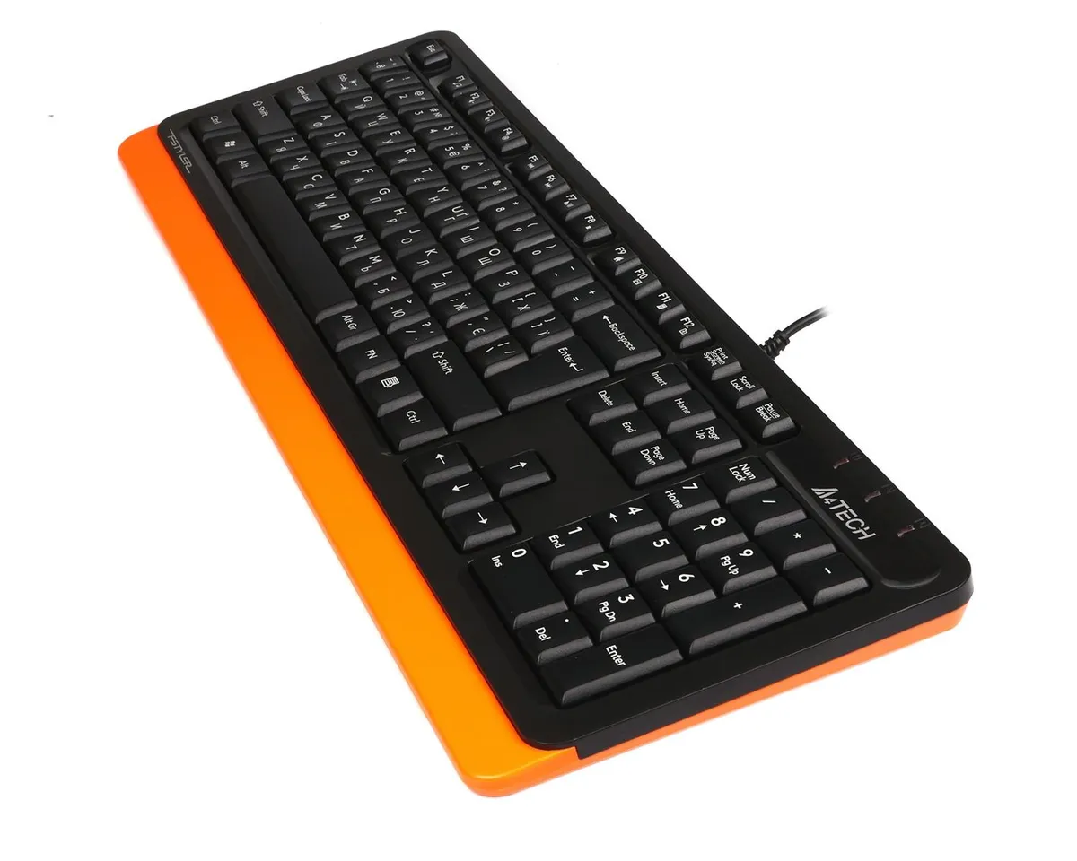 Клавіатура A4Tech Fstyler FKS10 Orange - мініатюра 4
