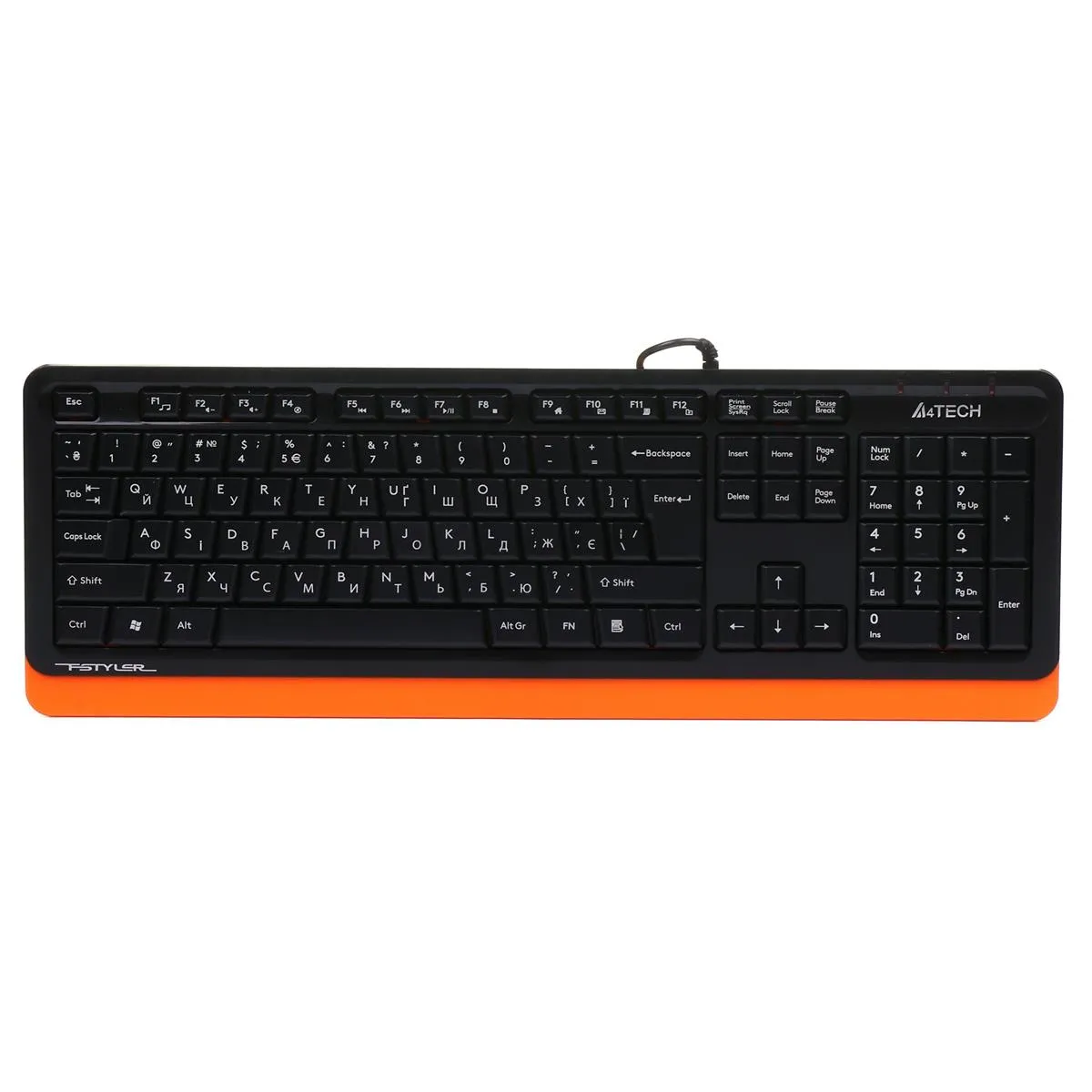 Клавіатура A4Tech Fstyler FKS10 Orange - мініатюра 7