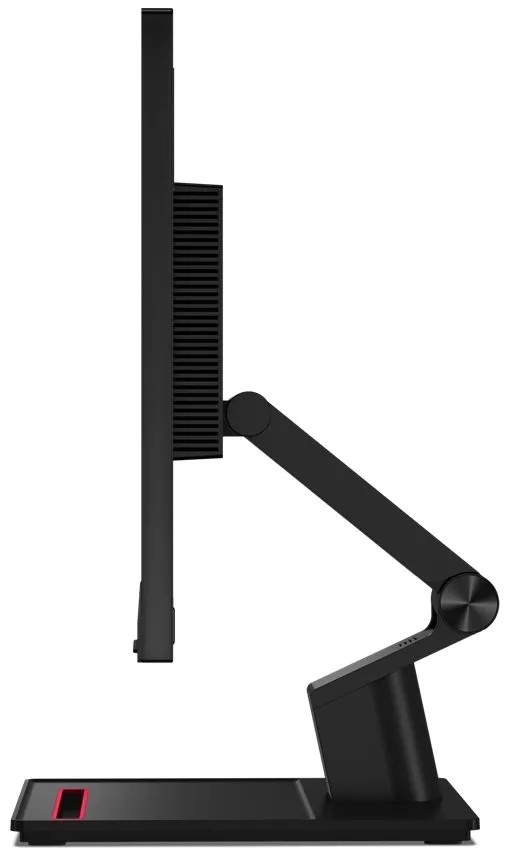 Монiтор Lenovo 23.8" ThinkVision T24t-20 (62C5GAT1UA) IPS Black Touch Screen - мініатюра 4