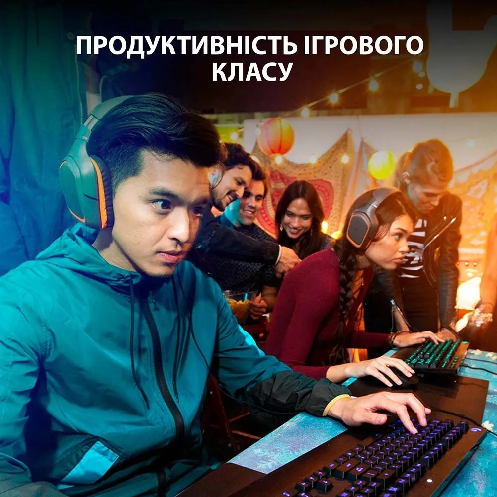 Клавiатура Logitech G213 Prodigy Black (920-010740) - мініатюра 7